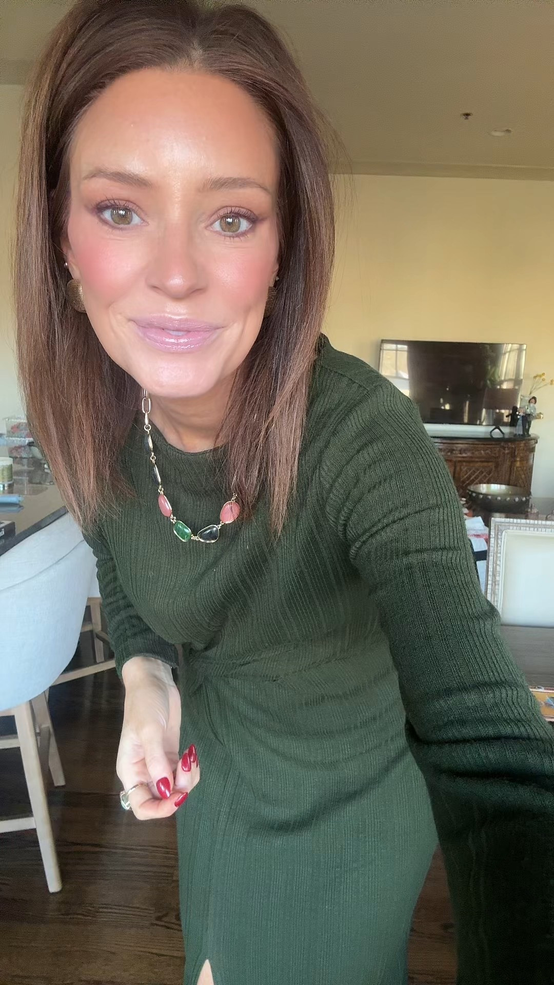 Green dress on sale 

#LTKWorkwear #LTKFindsUnder100 #LTKHoliday