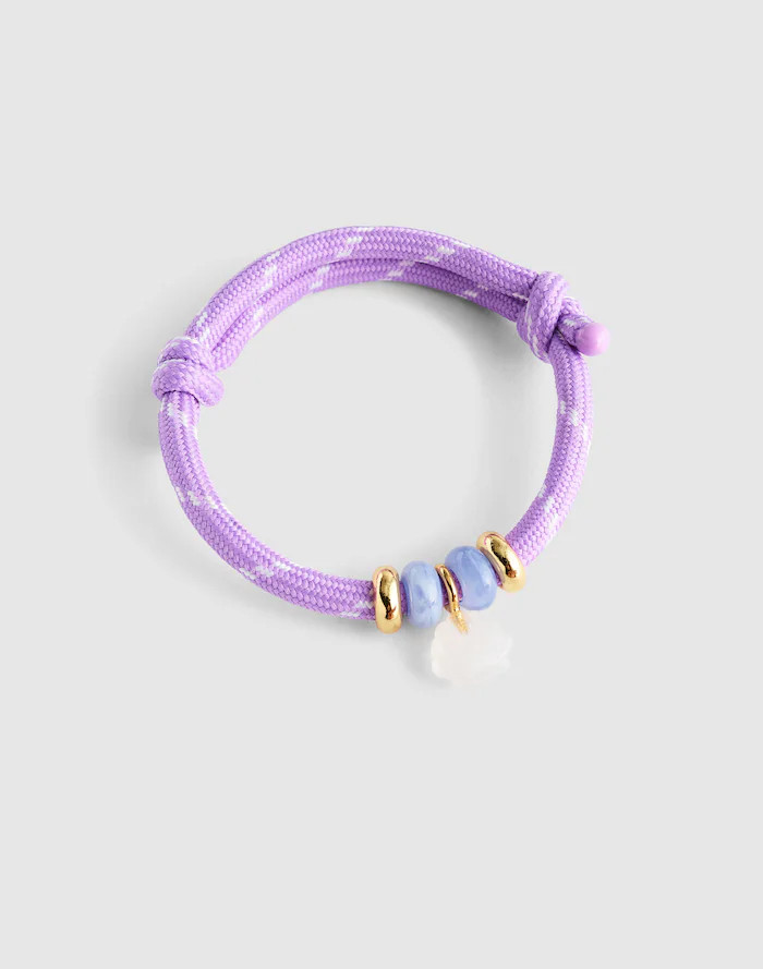 Semiprecious Paracord Charm Bracelet | Madewell