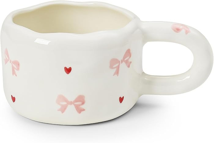 Koythin Ceramic Coffee Mug, Cute Cup for Office and Home, Aesthetics Cups 8.5 oz/250 ml for Latte... | Amazon (US)