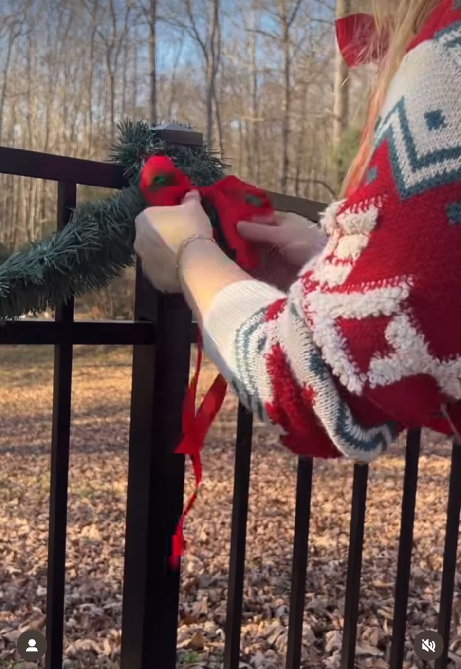 I know the holidays are over but I can’t stop loving my new Freedom Outdoor Living New Haven fence and it’s adorable garland and ribbons! How long is appropriate to leave it up?

#LTKSeasonal #LTKhome