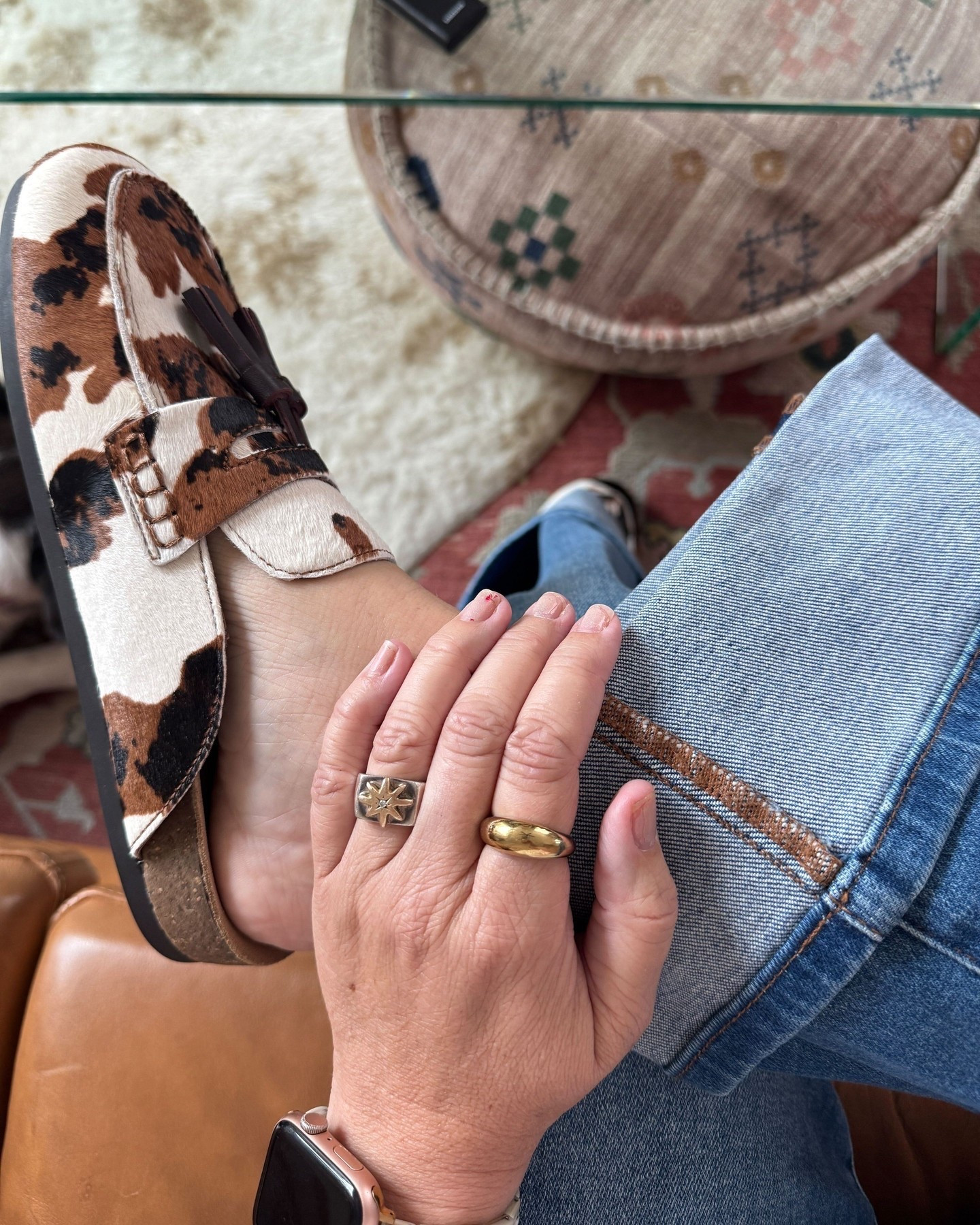 I love these loafers oh so much! Right now I've been wearing them with cuffed denim, but I'm excited to try and style them with different bottoms.
