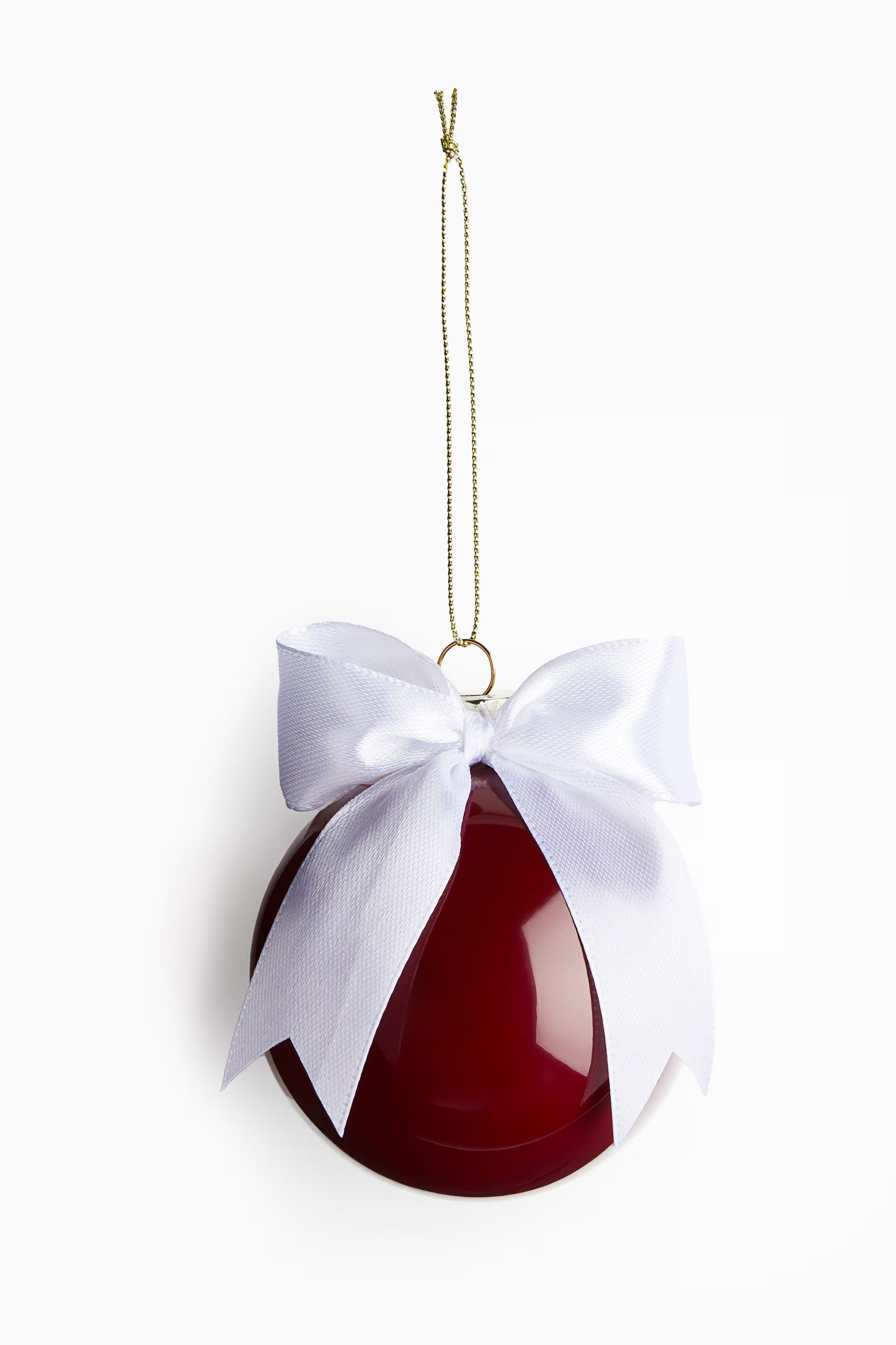 Glass Christmas Ornament with Bow | H&M (US + CA)