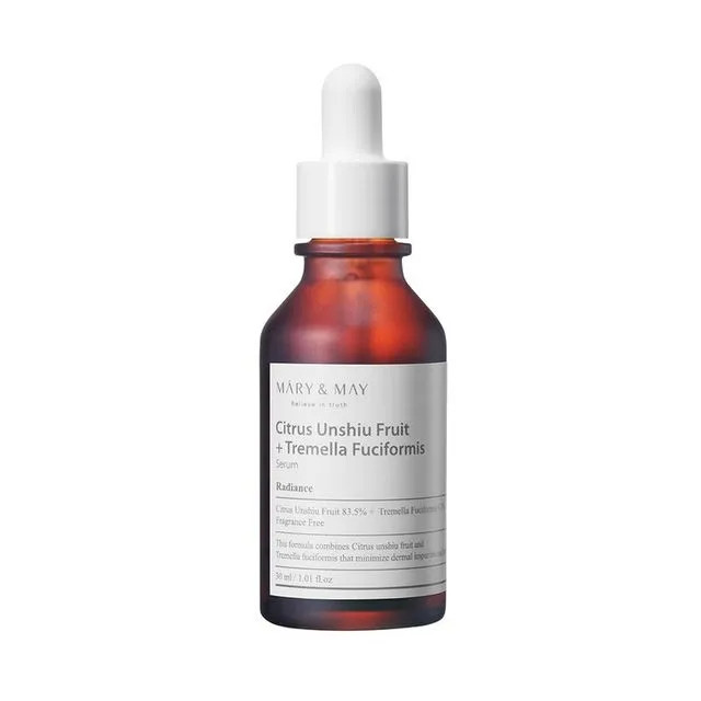 Mary&May - Citrus Unshiu Fruit + Tremella Fuciformis Serum | YesStyle Global