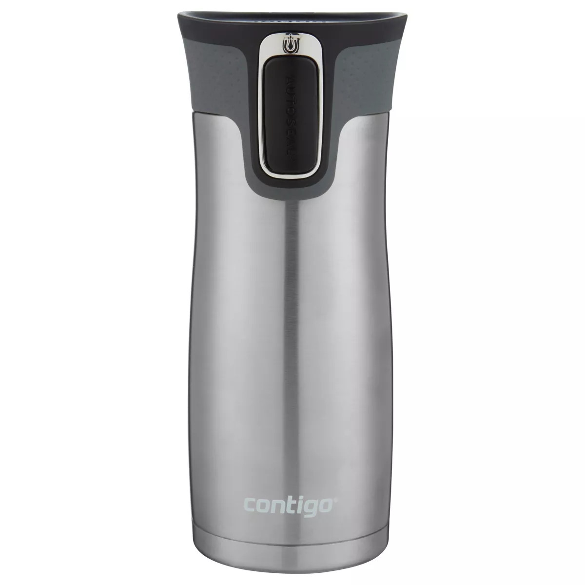 Contigo West Loop 16oz Stainless Steel Travel Mug Silver: Autoseal, Leakproof, Vacuum-Insulated, ... | Target
