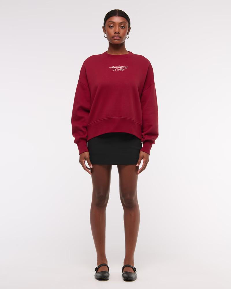 Manifesting a Nap Graphic Easy Sunday Crew | Abercrombie & Fitch (US)