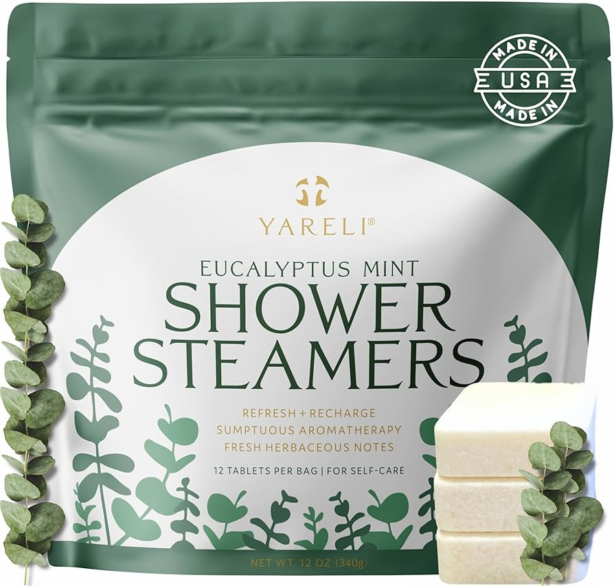 Shower Steamers Aromatherapy, 12 Pack, for Women and Men - Sinus Relief and Self Care Birthday an... | Amazon (US)
