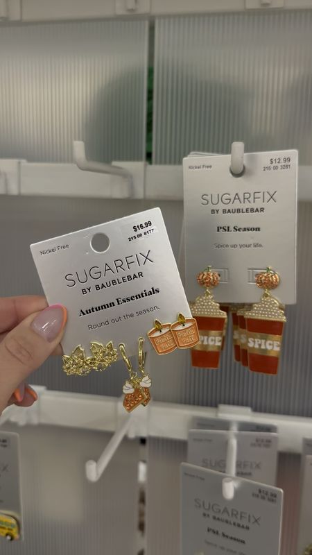These new fall themed earrings at Target are the cutest! #sugarfix #targetfind 

#LTKstyletip #LTKFind #LTKSeasonal
