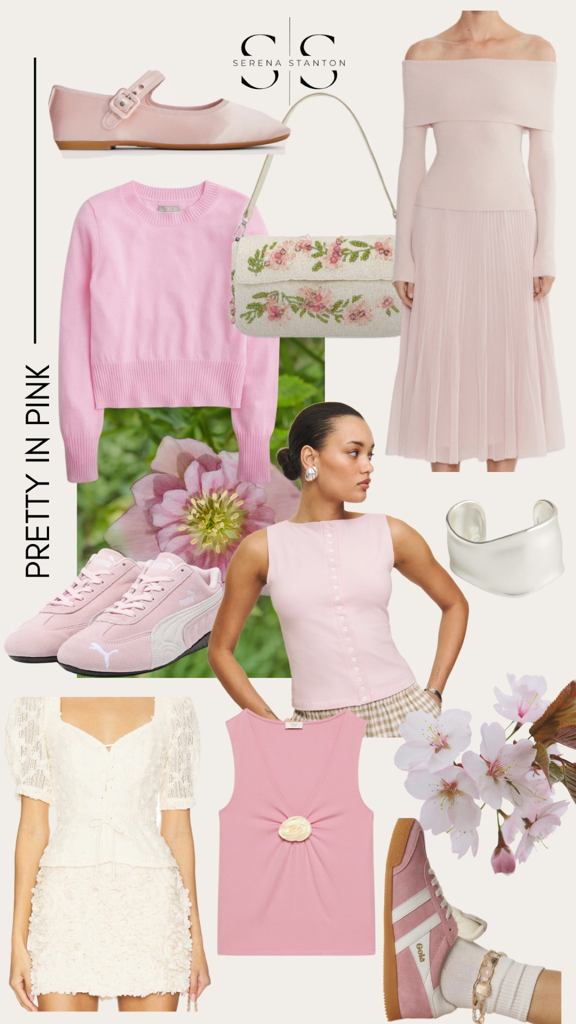 Pretty in pink for spring! 🌷 

#LTKSeasonal #LTKSpring #LTKShoeCrush