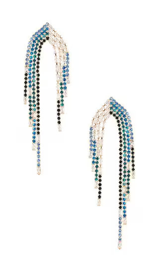 Raindrop Earrings in Blue | Revolve Clothing (Global)