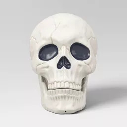 10" Oversized Skull Halloween Decorative Prop - Hyde and EEK! Boutique\u2122: Indoor/Outdoor Deco... | Target