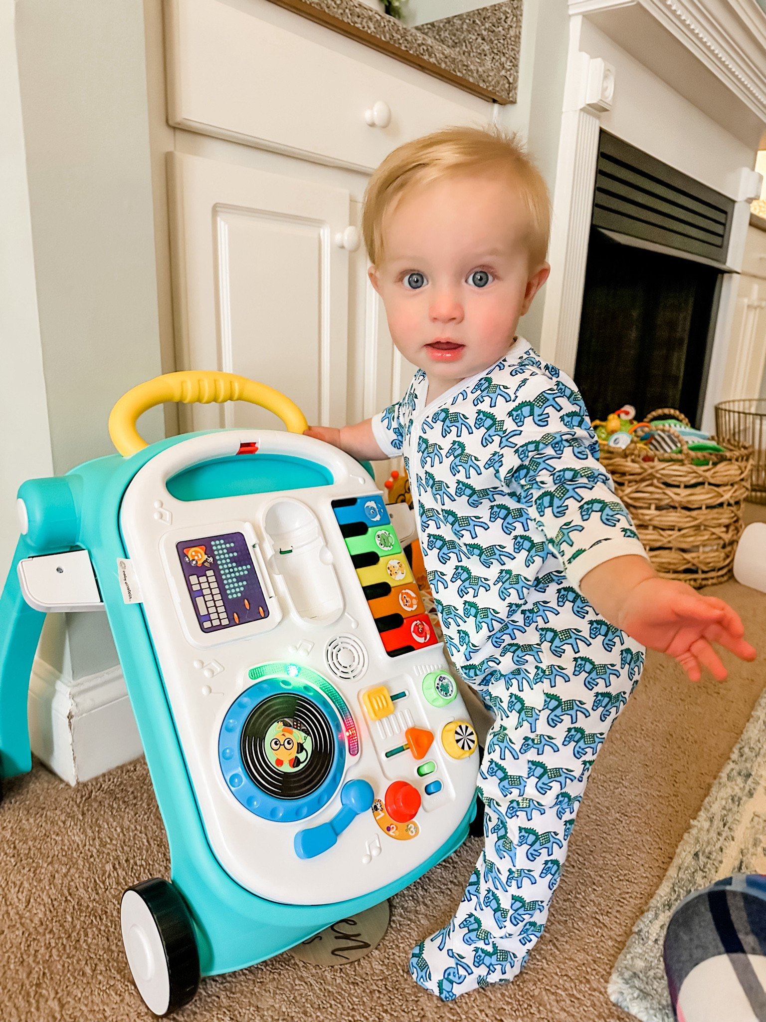 Sweetest baby boy roller rabbit pjs 🐎🩵

#LTKBaby #LTKKids