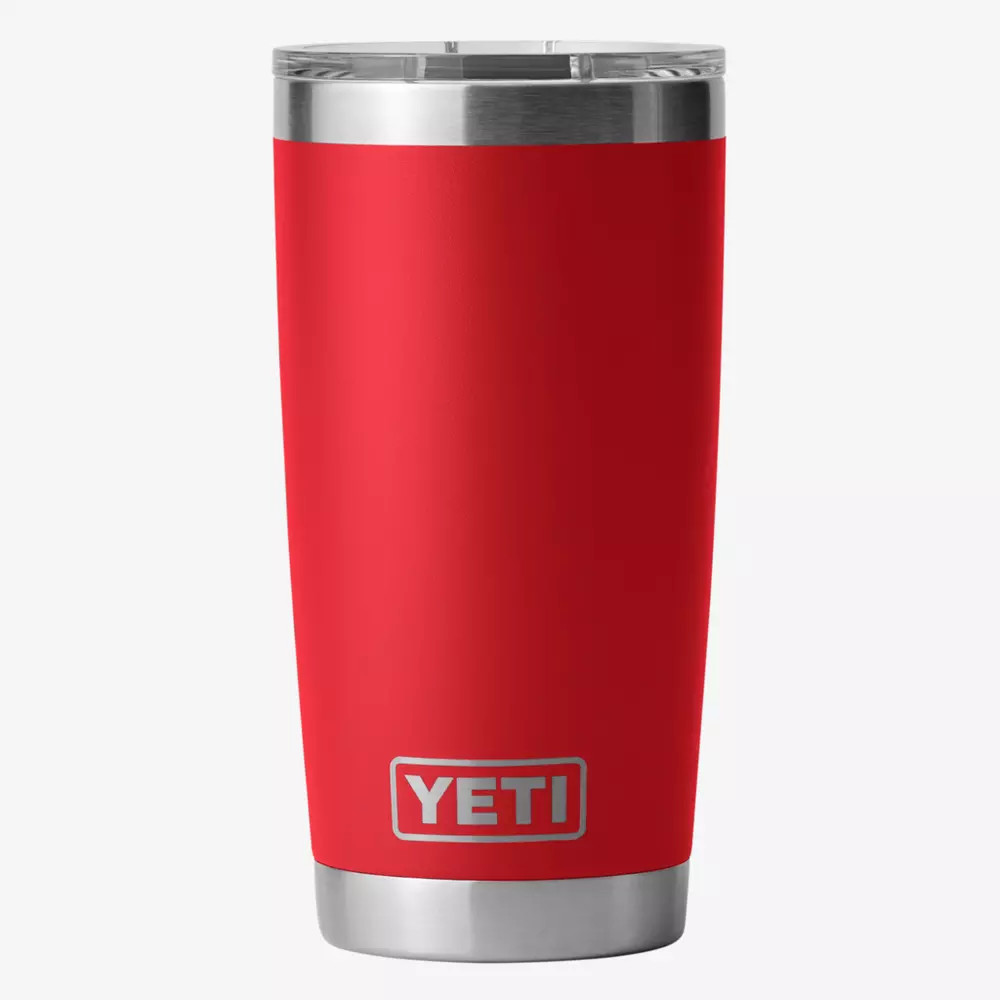 Rambler 20 oz Tumbler w/ MagSlider Lid, Rescue Red - Yeti Golf | PGA TOUR Superstore