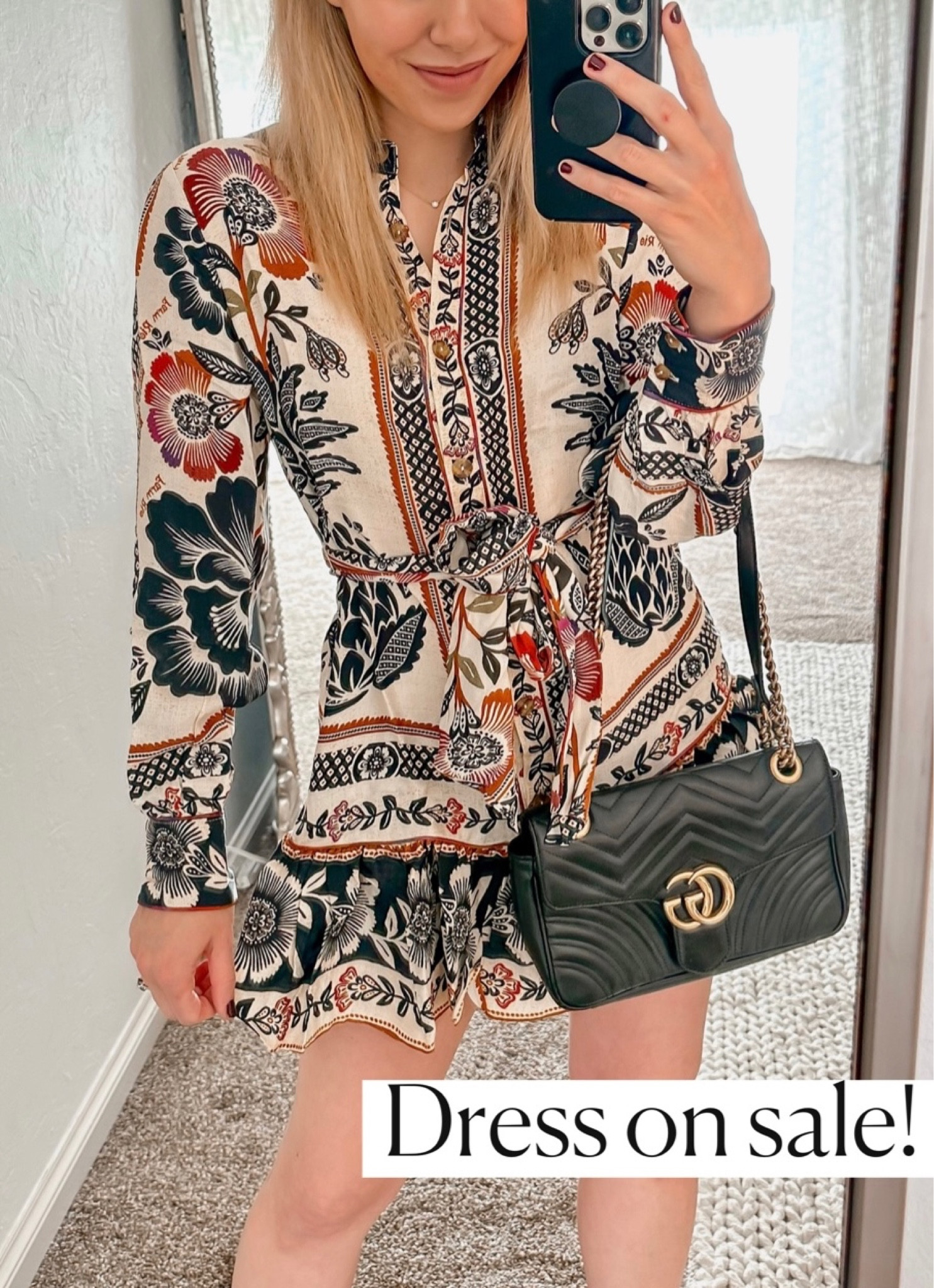Farm Rio dress
Gucci bag 

#LTKsalealert #LTKFind #LTKitbag