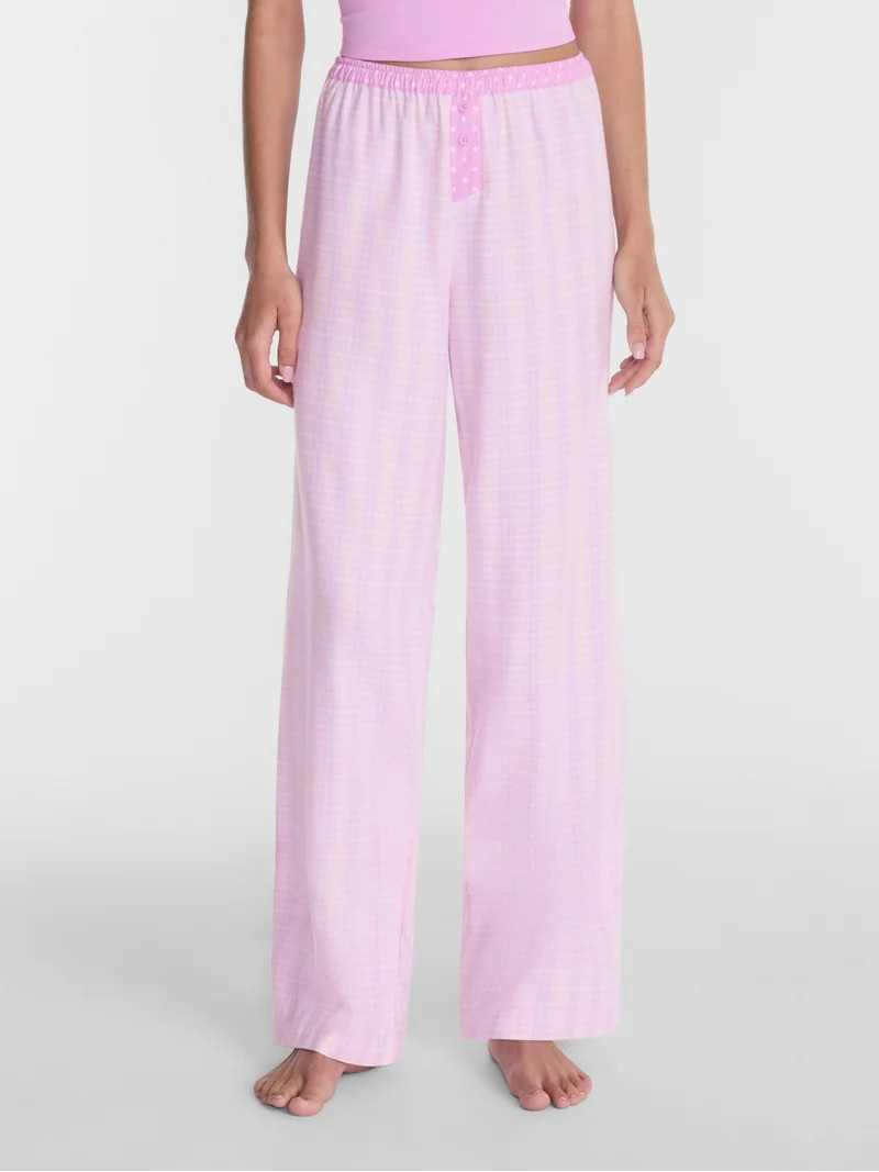 No Boundaries Print Boxer Sleep Pants, 31" Inseam, Women's XS-XXL | Walmart (US)