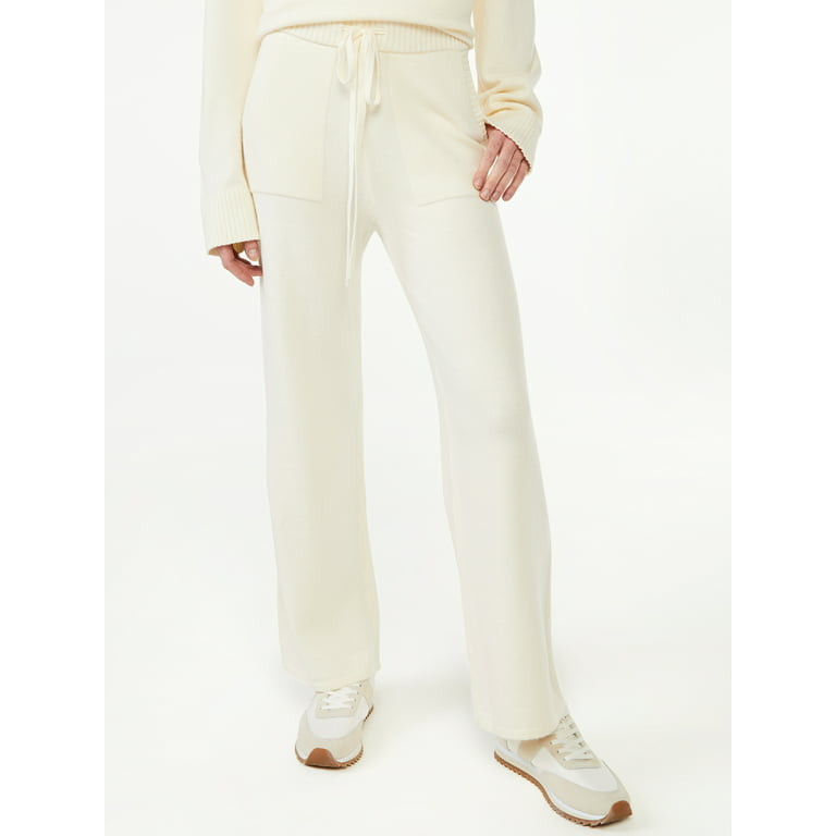 Free Assembly Women's Straight Leg Sweater Pants - Walmart.com | Walmart (US)