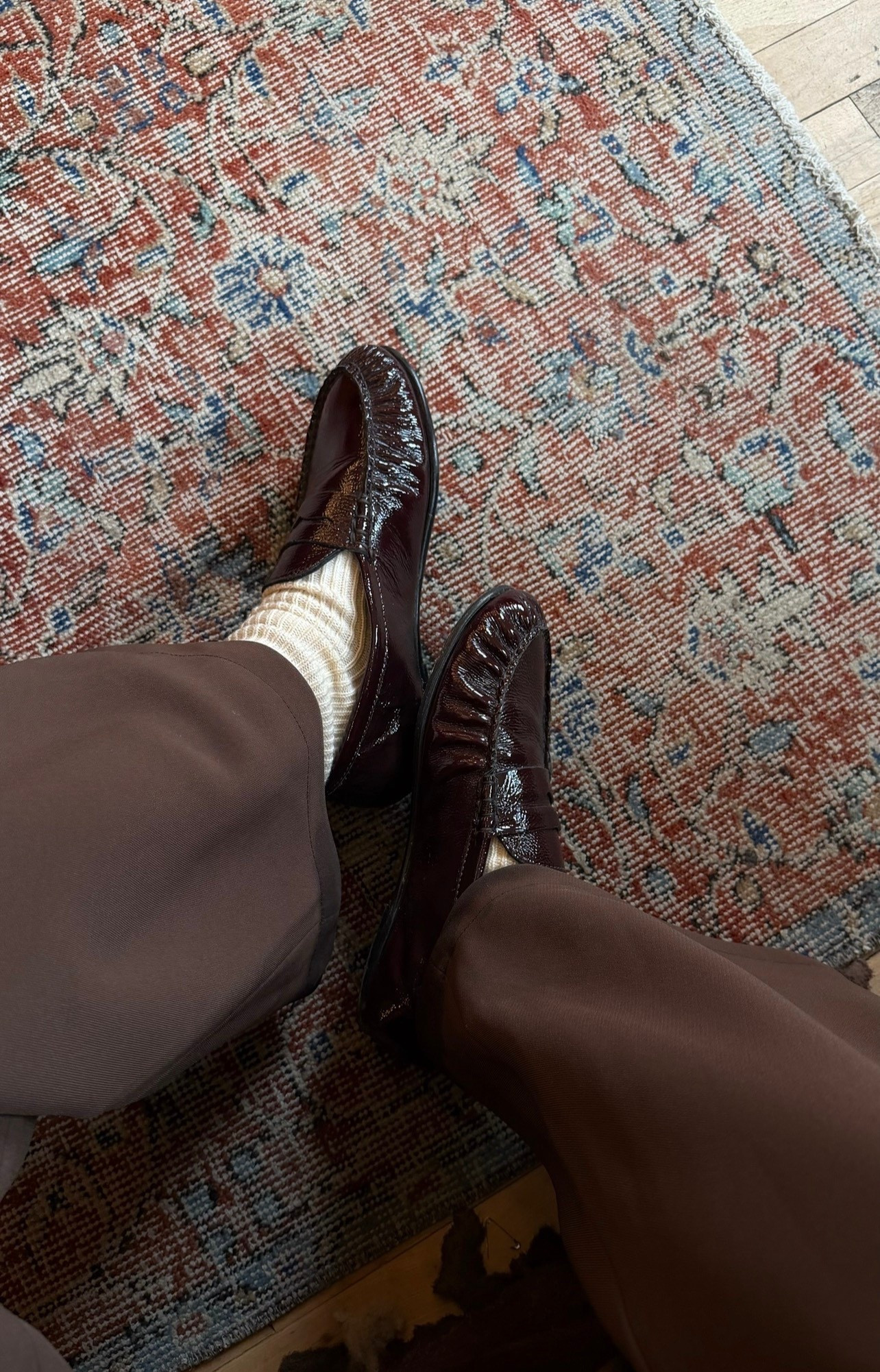 brown comfy loafers Freda Salvador 