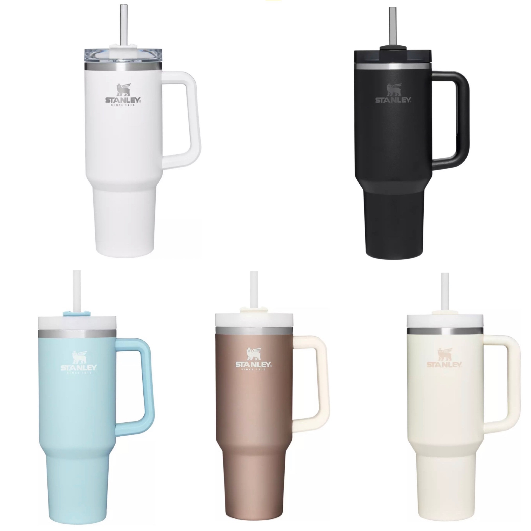 Stanley cup
With straw 
40oz 
Black
Cream
White
Blue
Rose gold 
Gift idea
Dicks sporting goods 

#LTKhome #LTKGiftGuide #LTKunder50