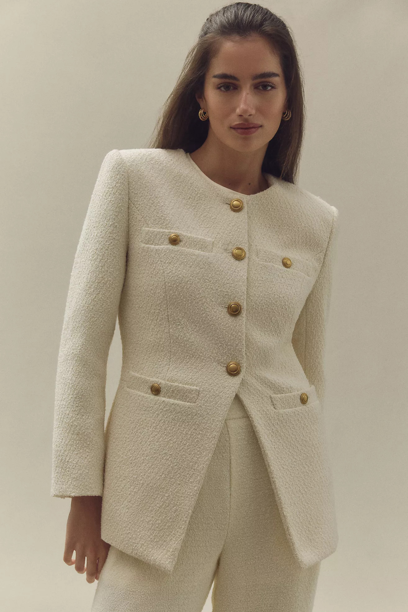 Endless Rose Tweed Jacket | Anthropologie (US)