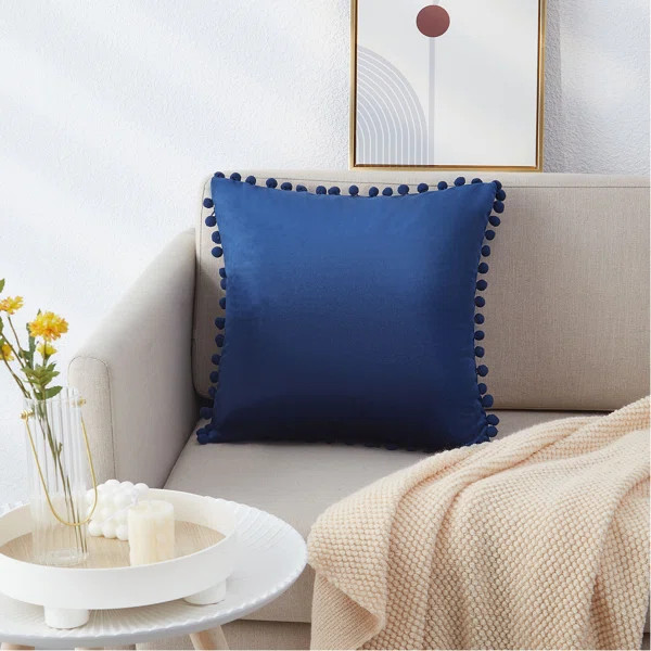 Square Velvet Pillow Cover (Set of 2) | Wayfair North America