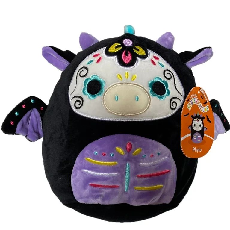 Squishmallow Phylo the Dragon Day of the Dead 8" Halloween Stuffed Plush Official Kelly Toy - Wal... | Walmart (US)