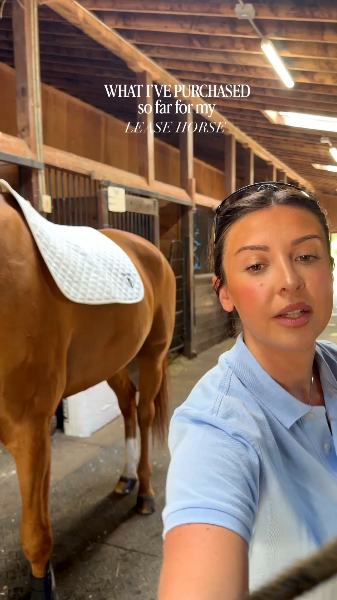 A few things I’ve purchased for my lease
horse ❤️

#LTKgrwm #LTKdayinmylife #LTKvlog