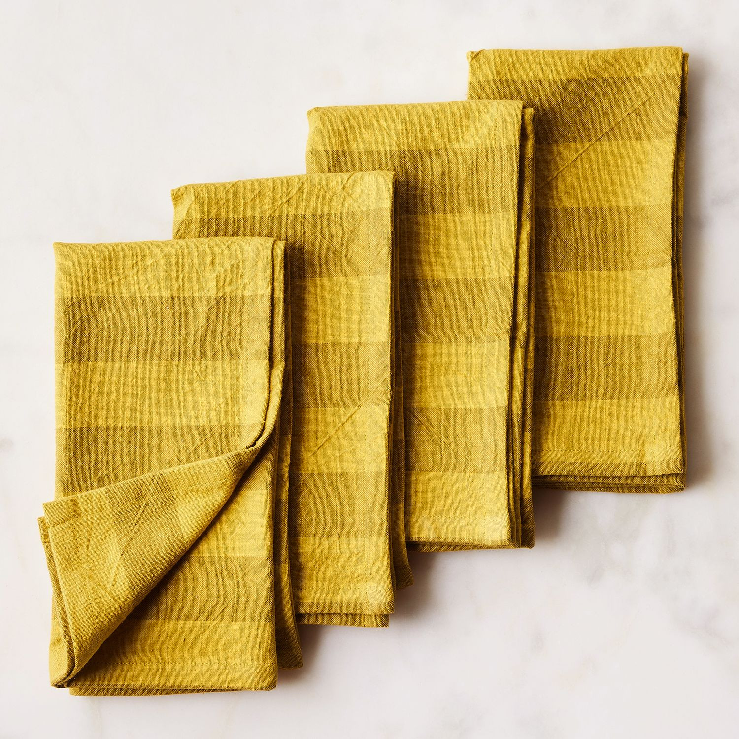 Essential Striped Cotton Napkins, Set of 4 | Food52