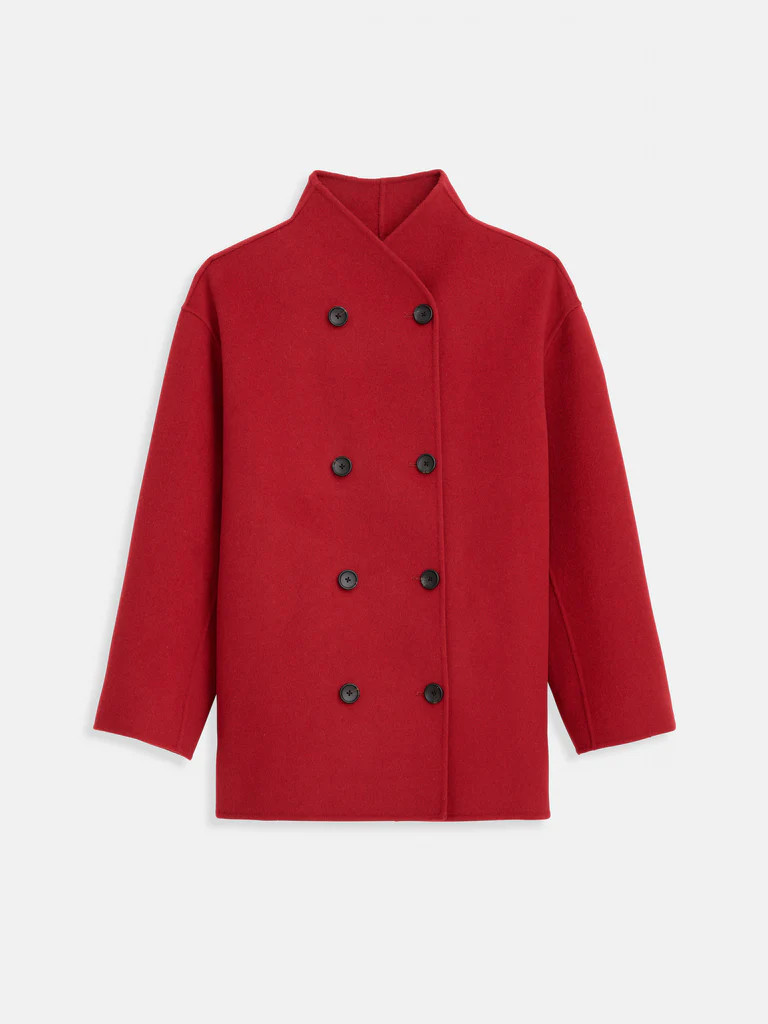 Sophia Coat In Wool | Alex Mill