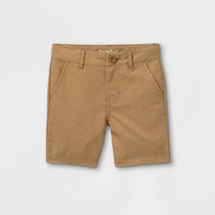 Toddler Boys' Woven Quick Dry Chino Shorts - Cat & Jack™ | Target