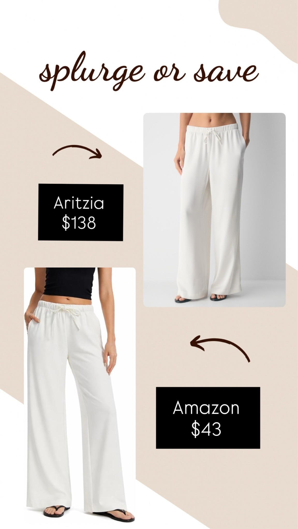 Aritzia Lodge Pants look for less 
Lodge pants 
Summer pants 
Aritzia

#LTKootd #LTKgrwm
