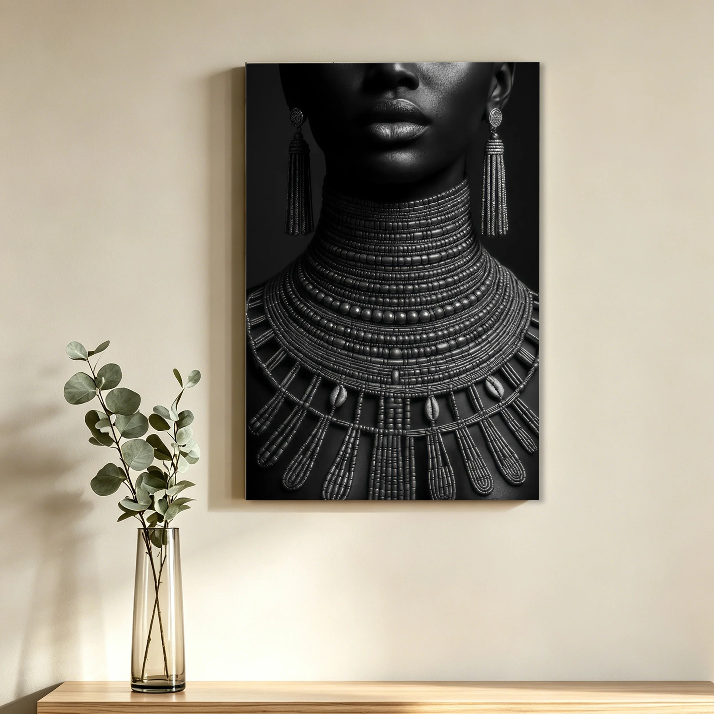 Frame style Black Female Mural African American Feminist Canvas Wall | Wayfair | Wayfair North America