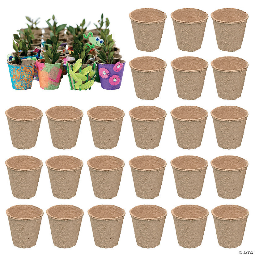 DIY Watch It Grow Seed Pots - 24 Pc. | Oriental Trading Company