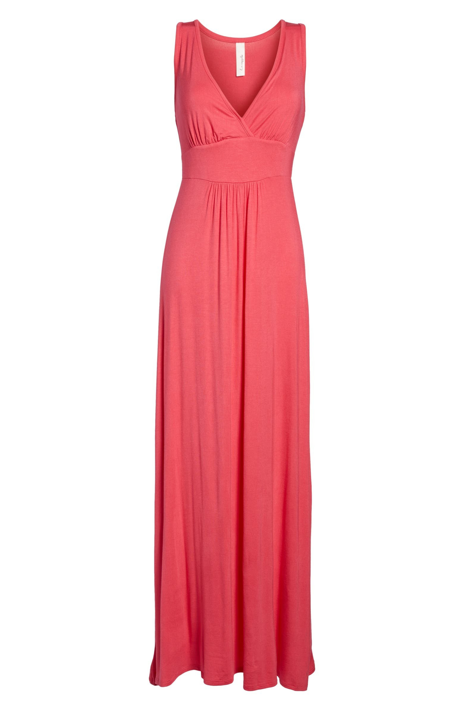 V-Neck Jersey Maxi Dress | Nordstrom