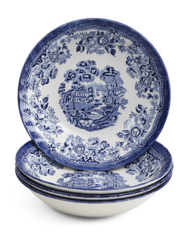 Set Of 4 Tonquin Pasta Bowls | TJ Maxx