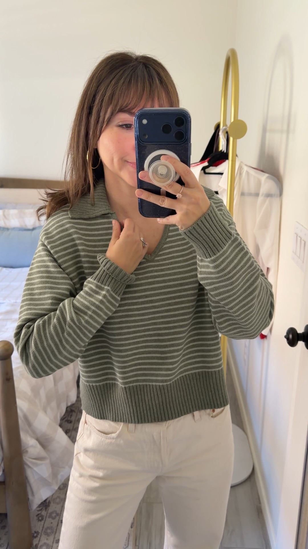 An easy everyday outfit I keep coming back to.
The striped sweater is lightweight and comfortable, and these white jeans work so well on a petite frame.
Simple, classic pieces that make getting dressed effortless.

Sweater XS 

Comment SHOP below to receive a DM with the link to this post on my LTK ⬇ https://liketk.it/5GEKd #ltkpetite #ltkholiday #ltkootd 

#LTKPetite #LTKFindsUnder100