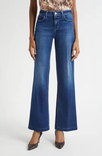L'AGENCE Scottie High Waist Wide Leg Jeans | Nordstrom | Nordstrom
