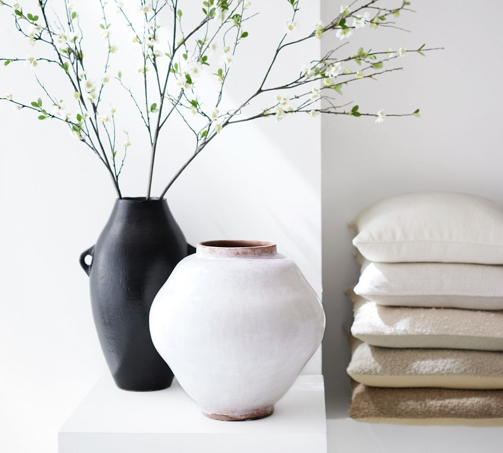 Faux White Blossom Branch | Pottery Barn (US)