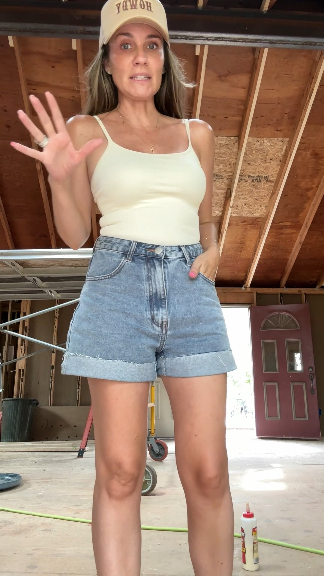 Obsessed with these amazon body shaping tank tops that are such great quality, they feel like Spanx. Wearing size Small. On sale three for $22. My adorable cuffed denim shorts are on sale with code: ANGELA20

#LTKBacktoSchool #LTKsalealert #LTKunder50