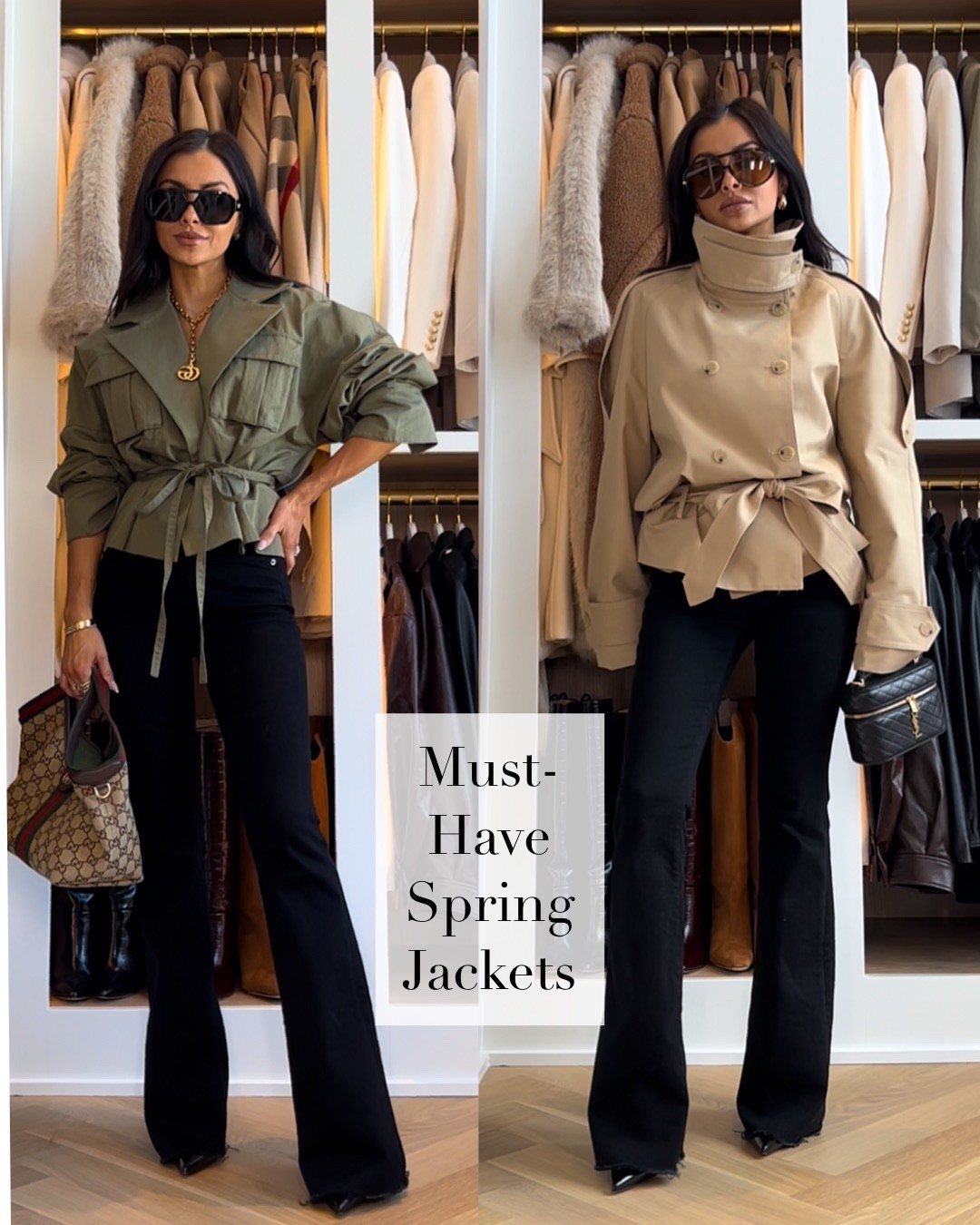 Must have spring jackets from Zara. The belted cropped trench coat style is the perfect lightweight layer that adds structure and polish to everything from denim to dresses. These are my go-to for effortless transitional outfits that feel chic and elevated without trying too hard.

Zara jackets - size XS

miamiamine must have spring jackets from Zara belted cropped trench coat spring outerwear chic layering piece elevated casual style versatile wardrobe staple polished everyday look neutral jacket outfit inspo affordable fashion find

#LTKWorkwear #LTKSeasonal #LTKPetite