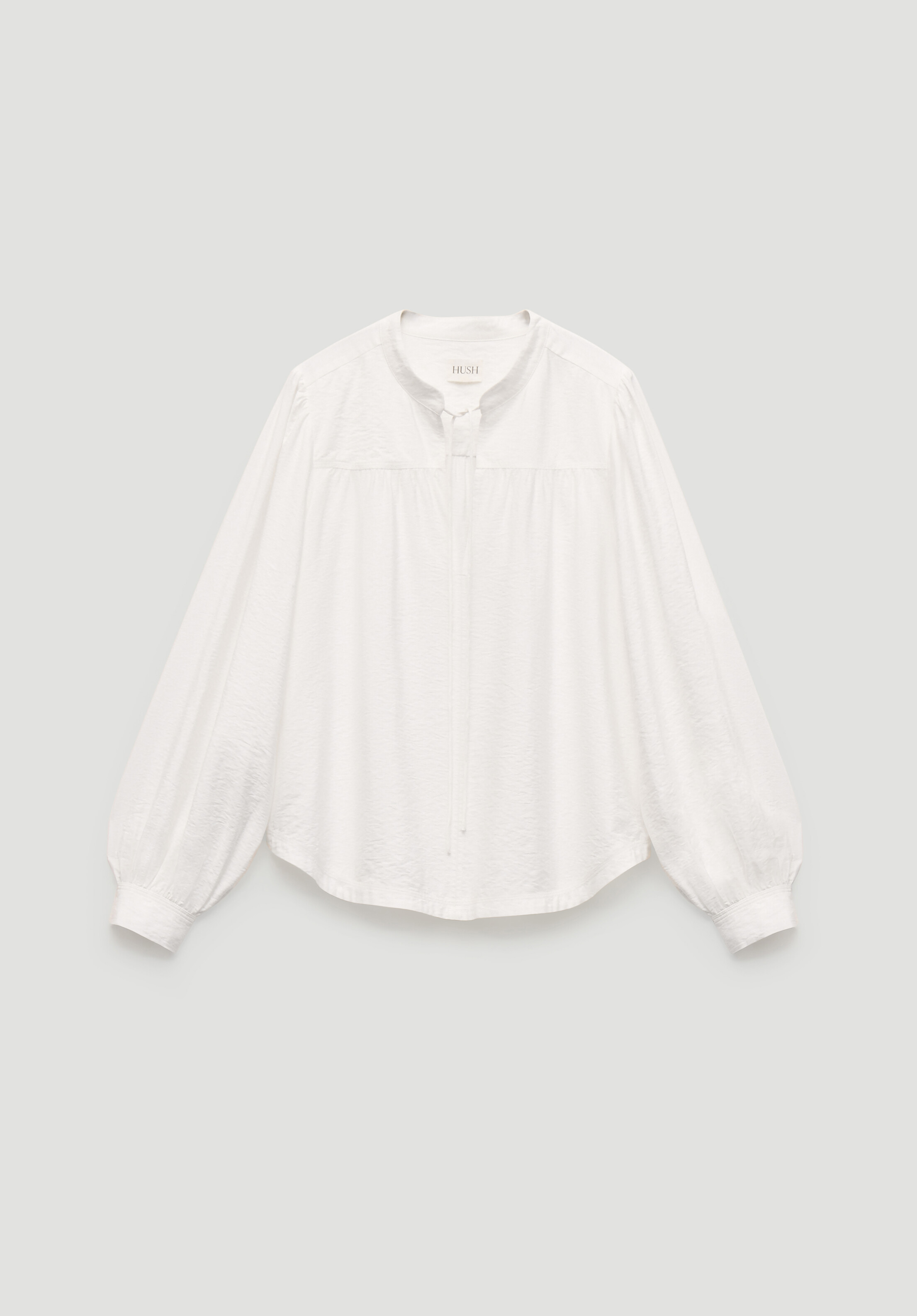 Harlow Tie Front Detail Blouse | Hush UK