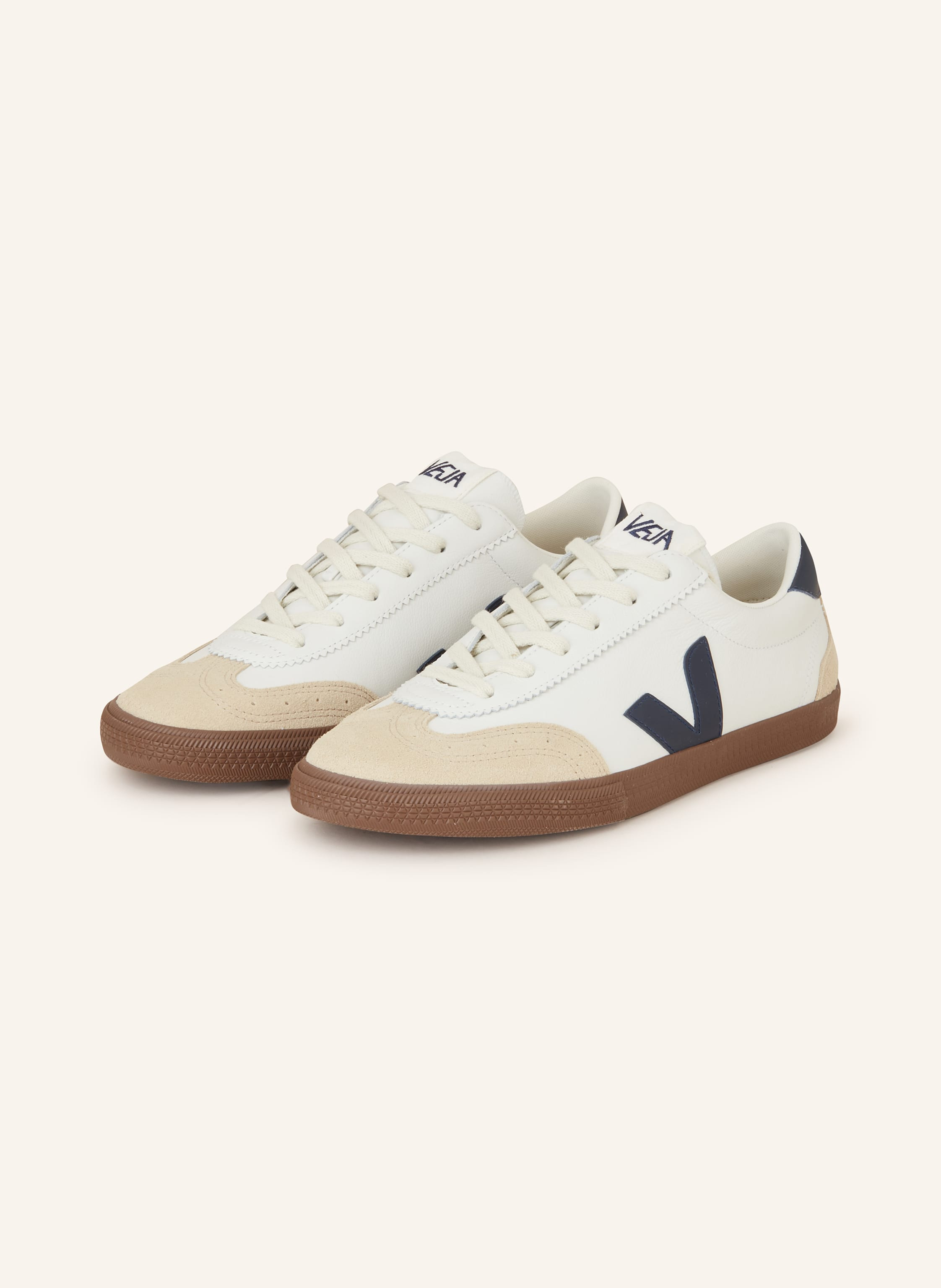 VEJA Sneaker VOLLEY in weiss/ beige/ dunkelblau | Breuninger (DACH)