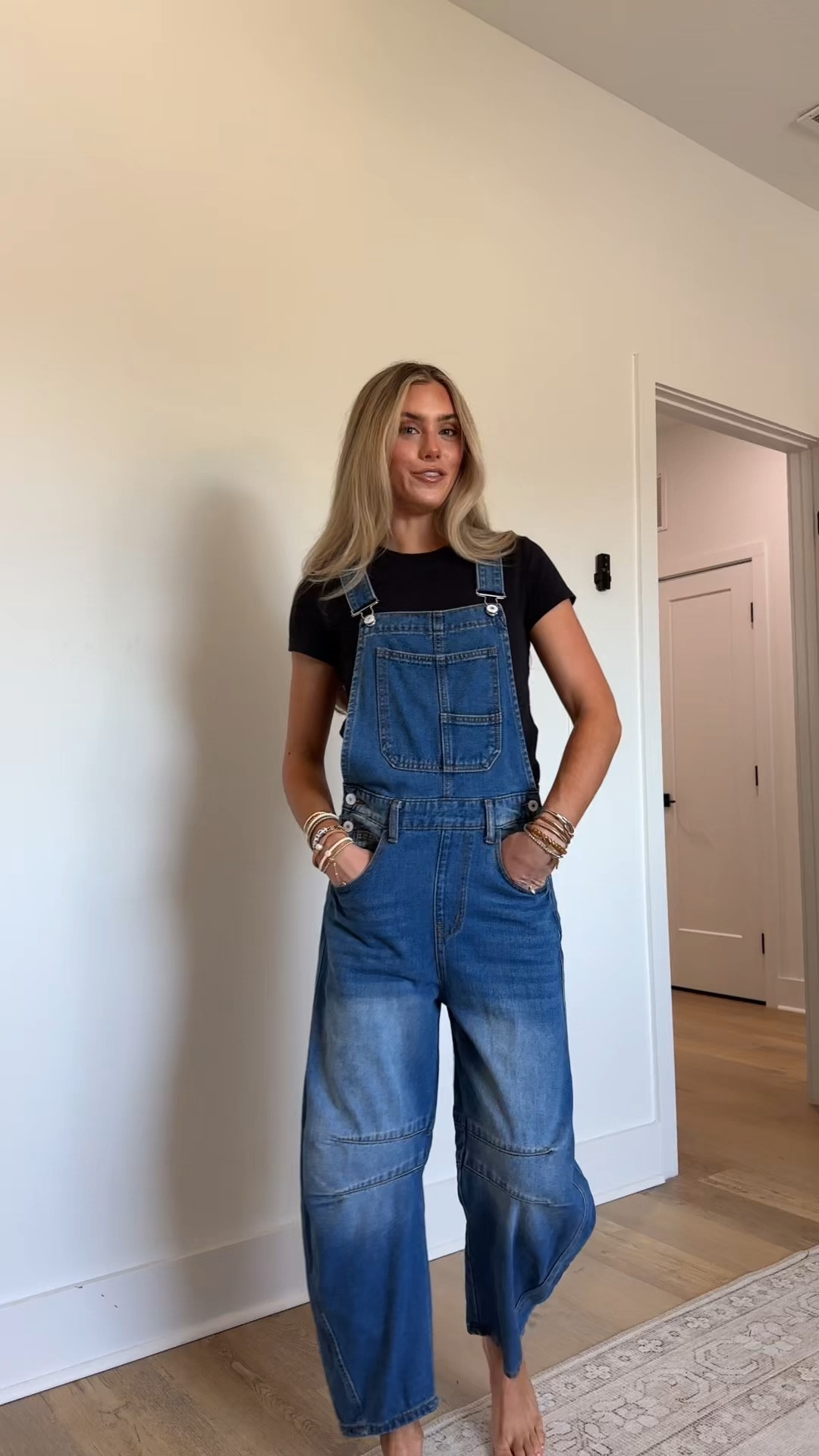 Amazon size xs PLNOTME Womens Denim Bib Overalls Barrel Leg Adjustable Strap Jean Pants Jumpsuits with Pockets.

#LTKootd #LTKSaleAlert #LTKdayinmylife