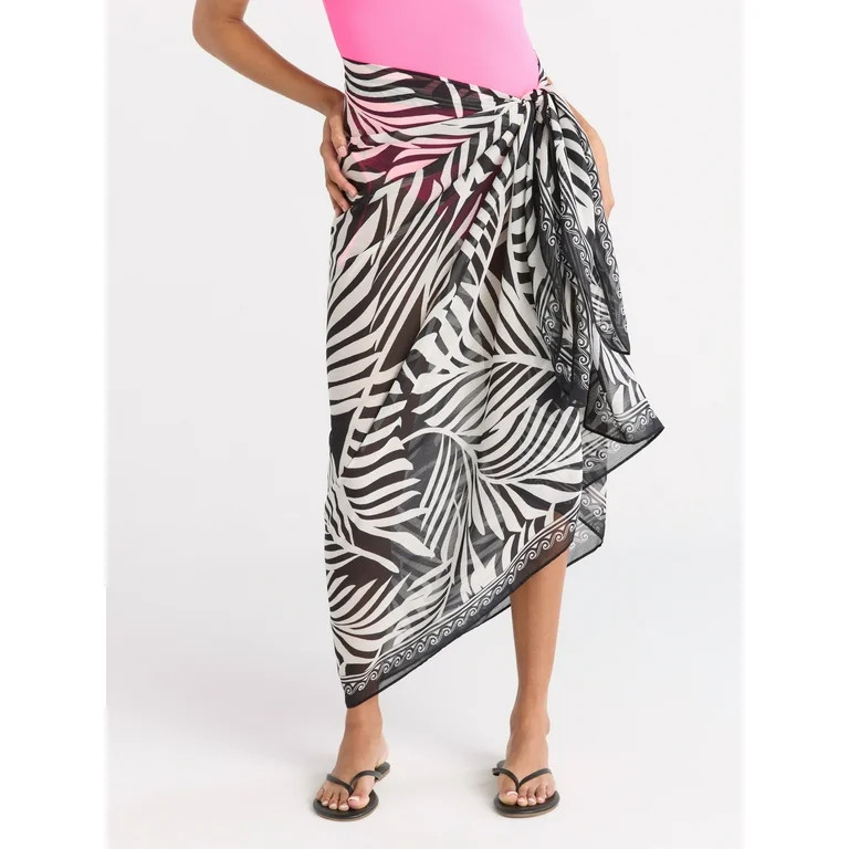 Sofia by Sofia Vergara Women's Printed Pareo, One Size | Walmart (US)