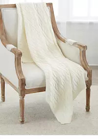 Biltmore® Cable Throw Blanket | Belk