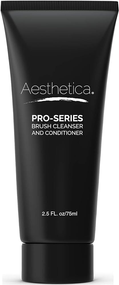 Aesthetica Makeup Brush Cleaner – Cruelty Free Make Up Brush Shampoo for any Brush, Sponge or A... | Amazon (US)