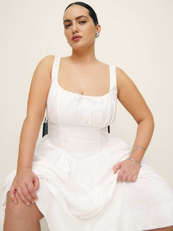 Balia Linen Dress | Reformation (Global)