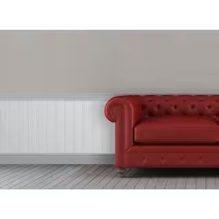 EUCATILE 3/16 in. x 32 in. x 48 in. White True Bead Wainscot Panel 975-891 - The Home Depot | The Home Depot