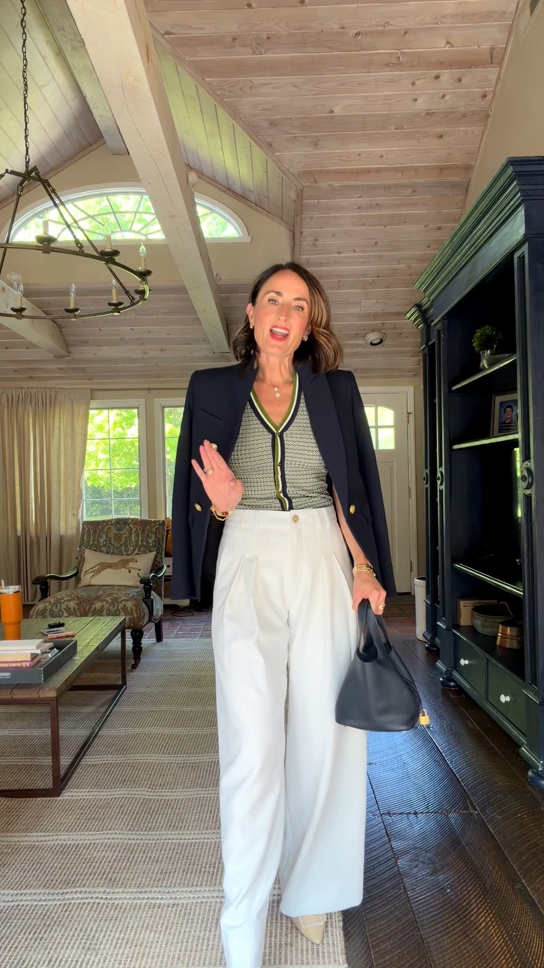 My look today to host @Veronica Beard benefiting @clothesforkids