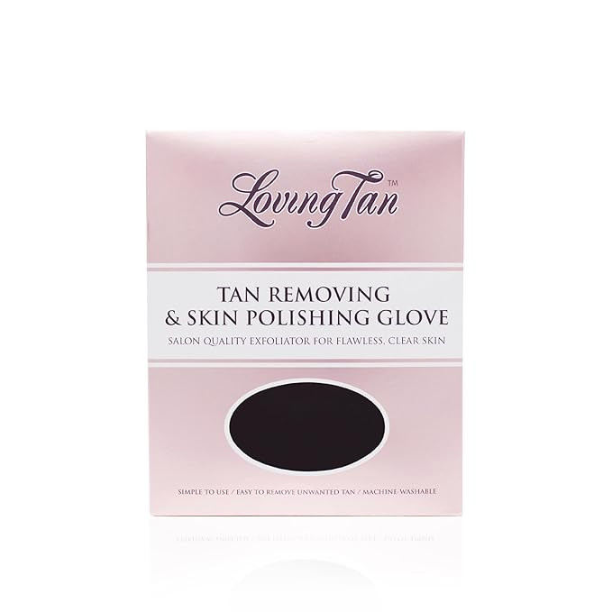 Loving Tan Reusable Self Tanner Removing & Skin Polishing Glove, Exfoliating With Light & Heavy O... | Amazon (US)