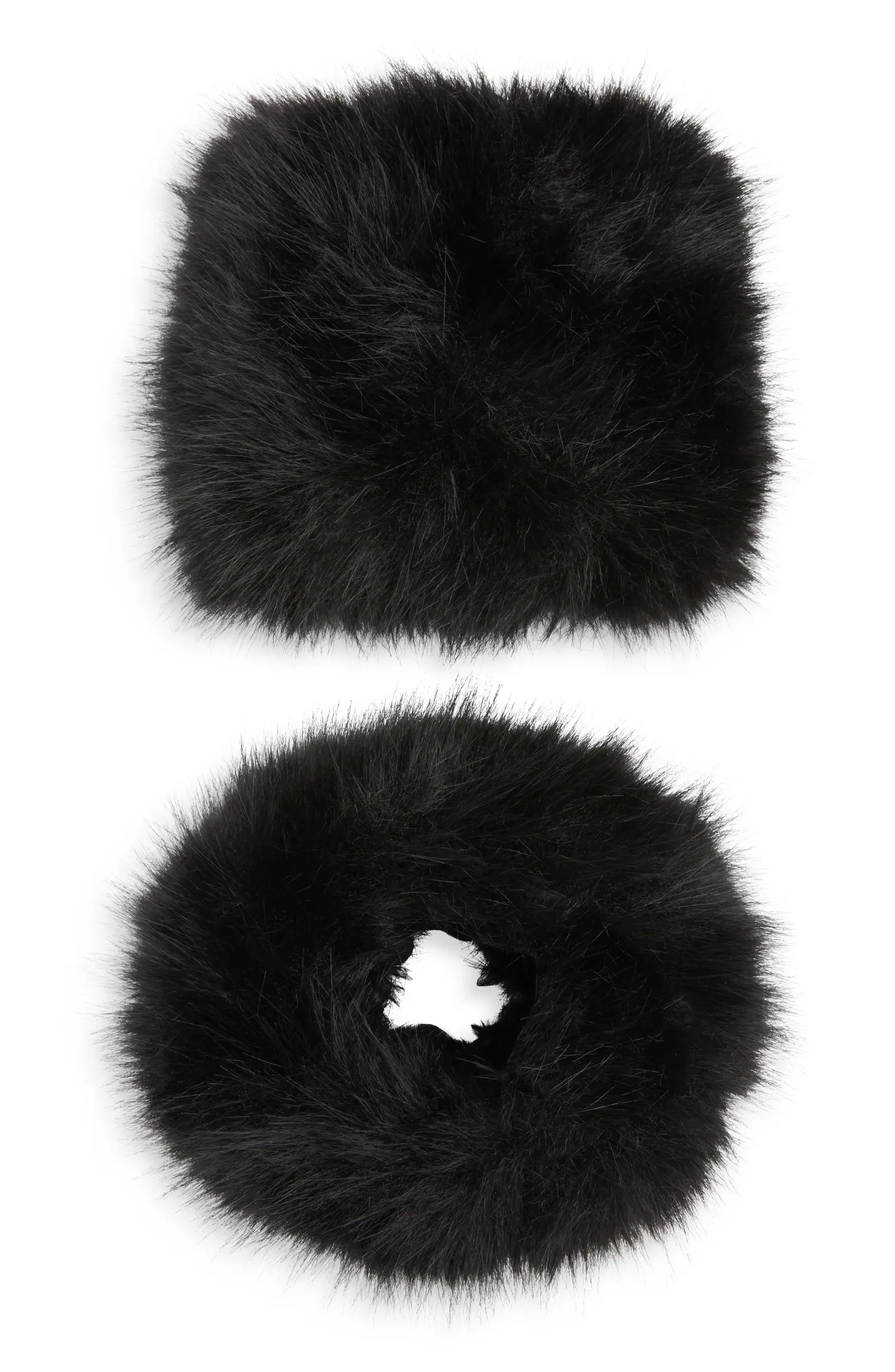 Naked Wardrobe Faux Fur Cuffs | Nordstrom | Nordstrom