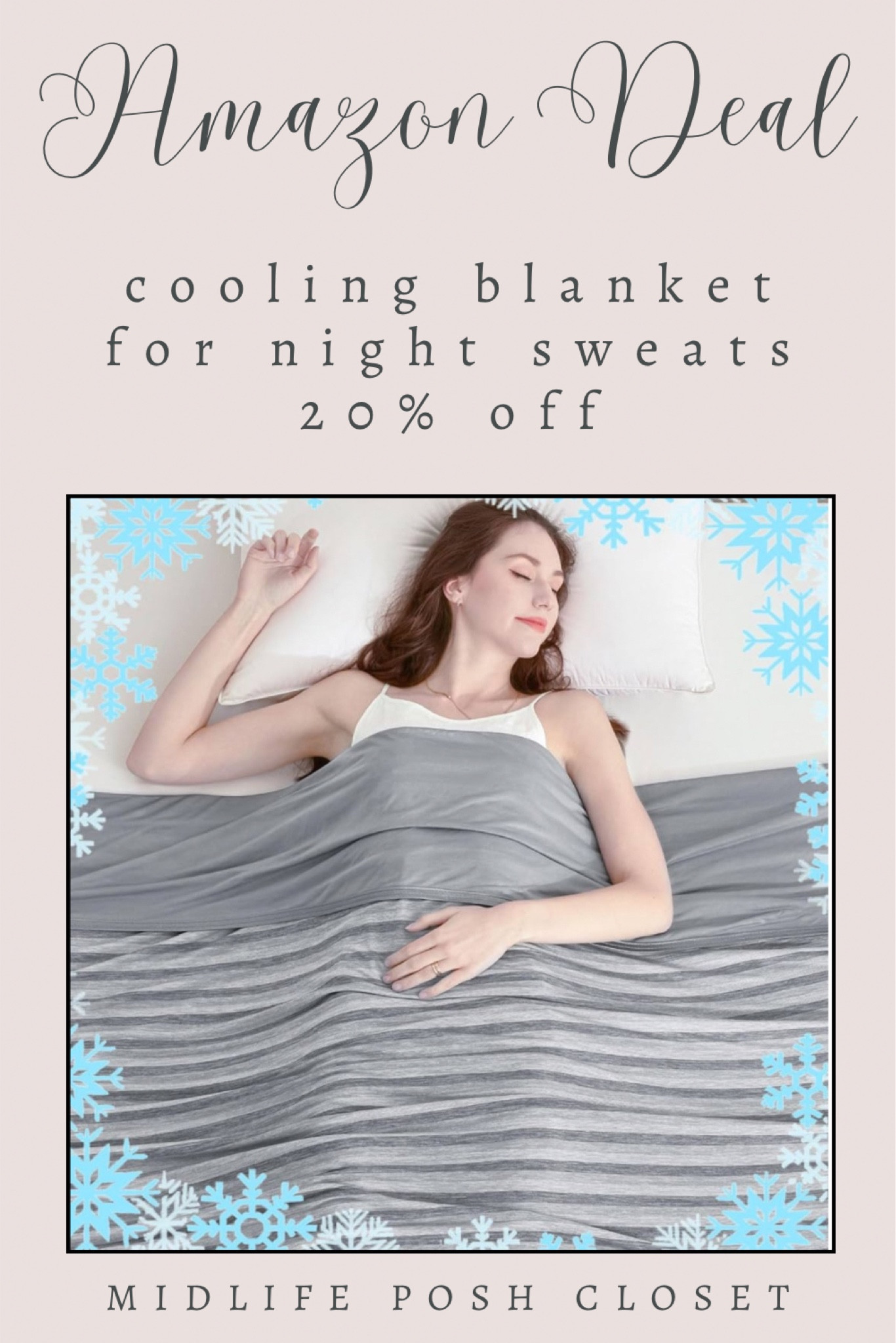 AMAZON FIND! Cooling blanket for hot sleepers and night sweats

#LTKover40 #LTKfindsunder50 #LTKhome